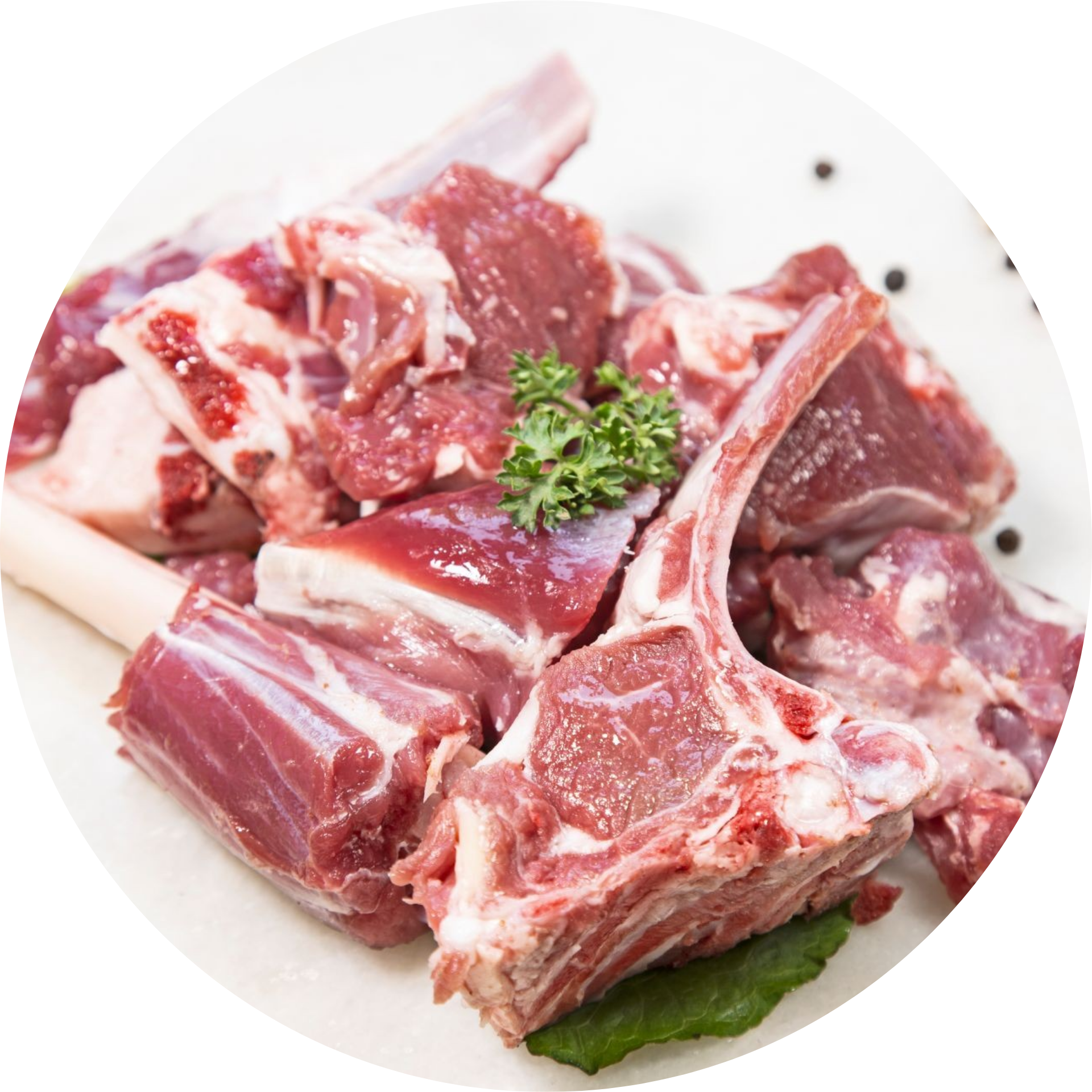 Mutton Shoulder Curry Cut